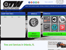 Tablet Screenshot of orlandotire.com